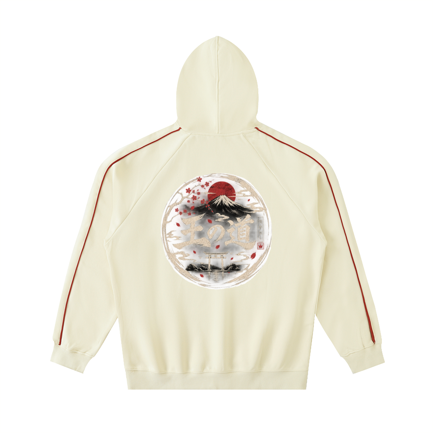 Royal Zak Piping Raglan Hoodie