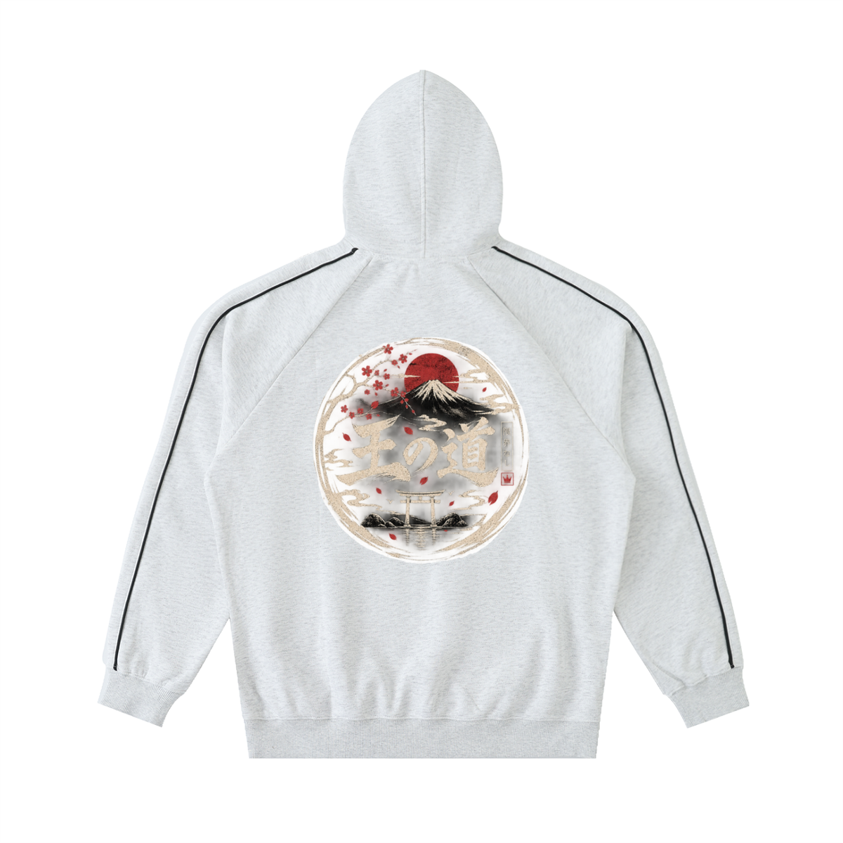 Royal Zak Piping Raglan Hoodie