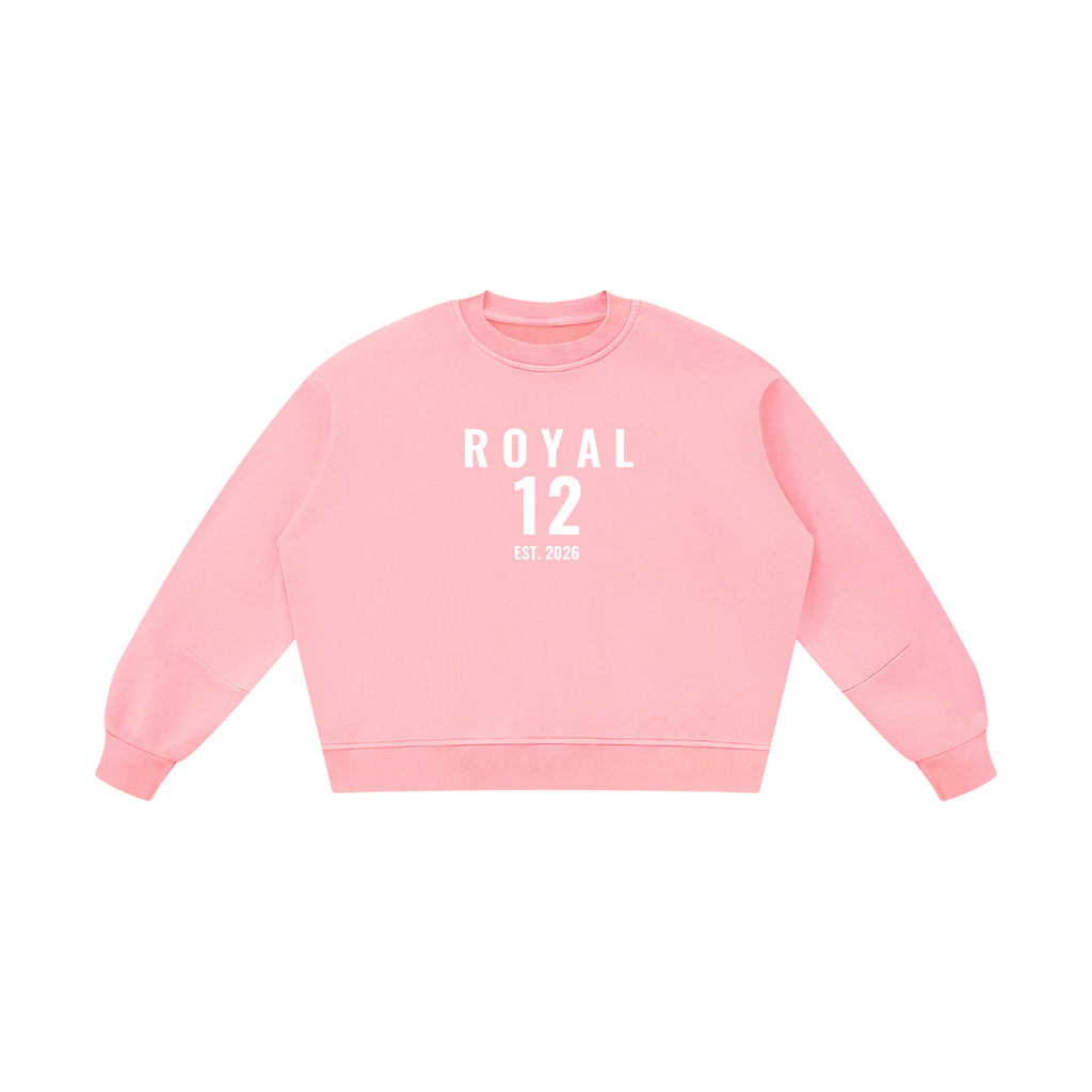 Unisex Boxy Vintage Washed Sweatshirt