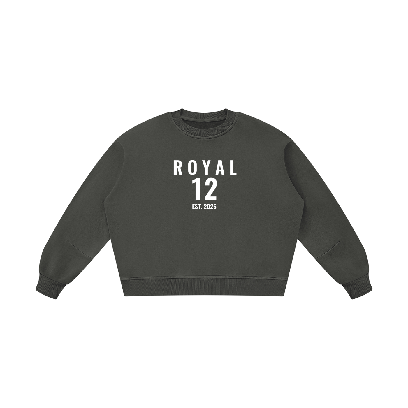 Unisex Boxy Vintage Washed Sweatshirt