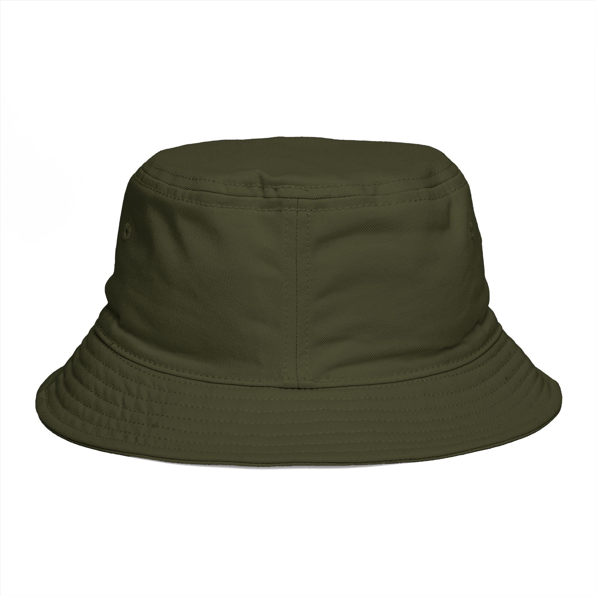 RZ Embroidered Bucket Hat — Retro Minimalist Logo Cap