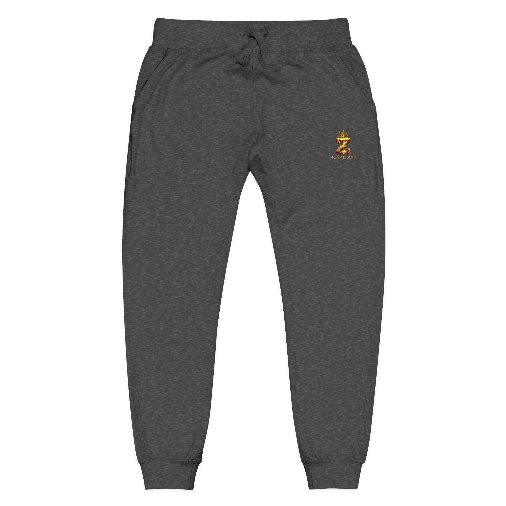 Embroidered Cozy Sweatpants — Small Golden Bee Accent