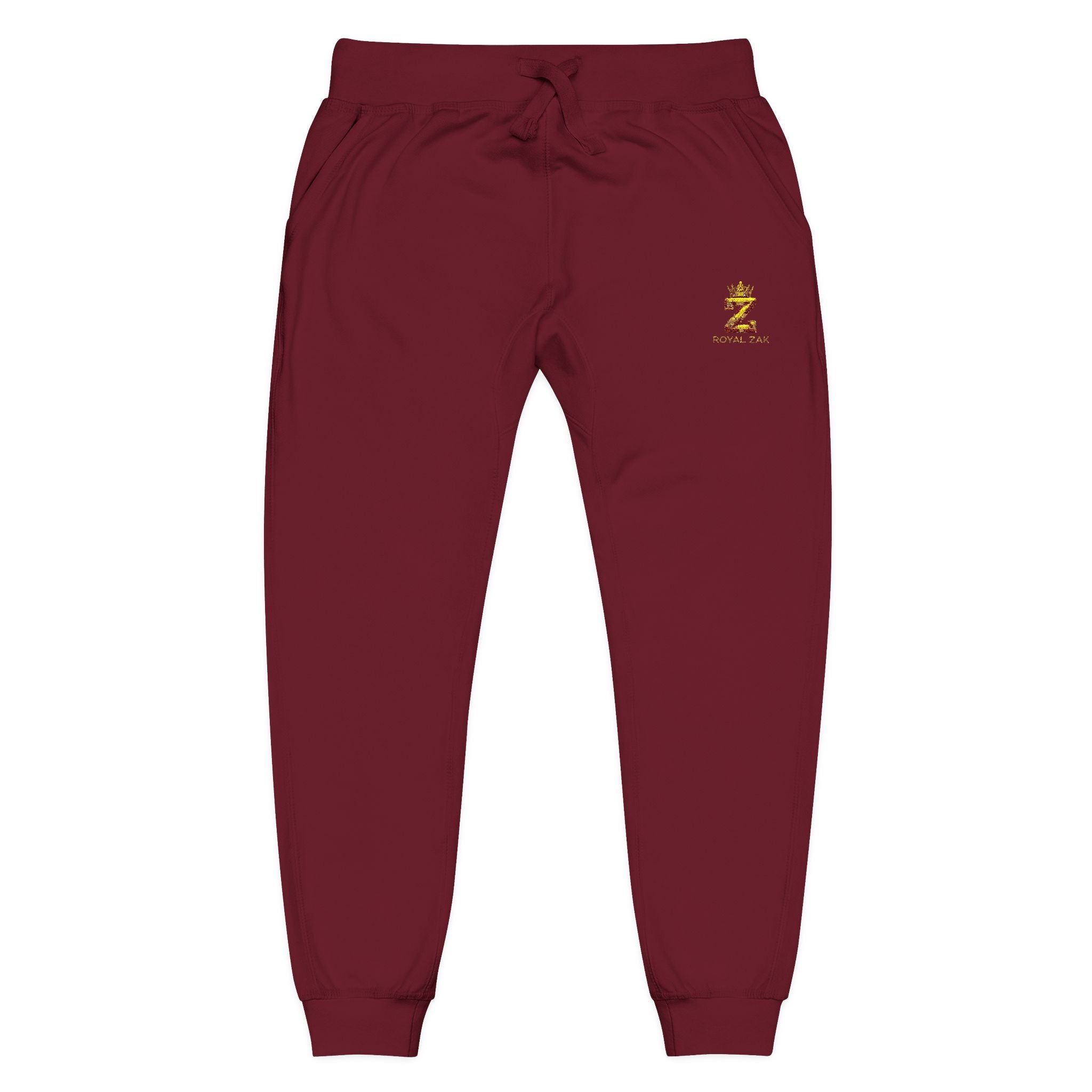 Embroidered Cozy Sweatpants — Small Golden Bee Accent
