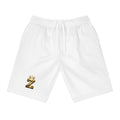 Crowned Z Athletic Shorts — Gold Lettering Sport Shorts