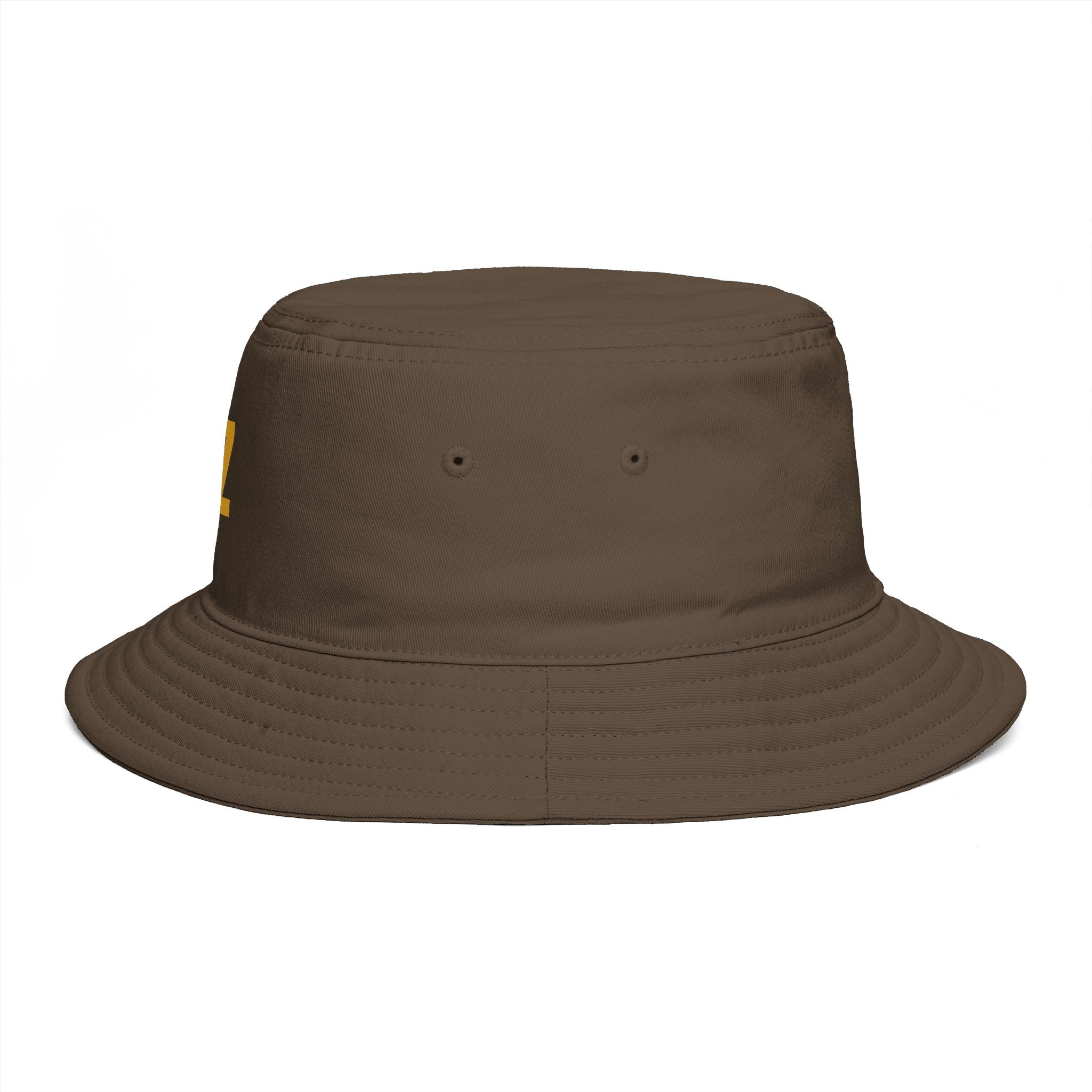 RZ Embroidered Bucket Hat — Retro Minimalist Logo Cap