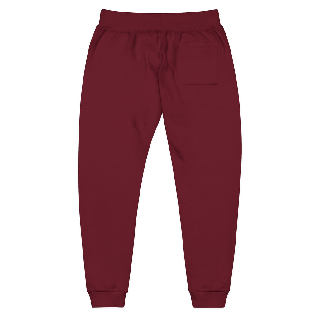 Embroidered Gold Floral '2' Fleece Sweatpants — Cozy Casual Loungewear