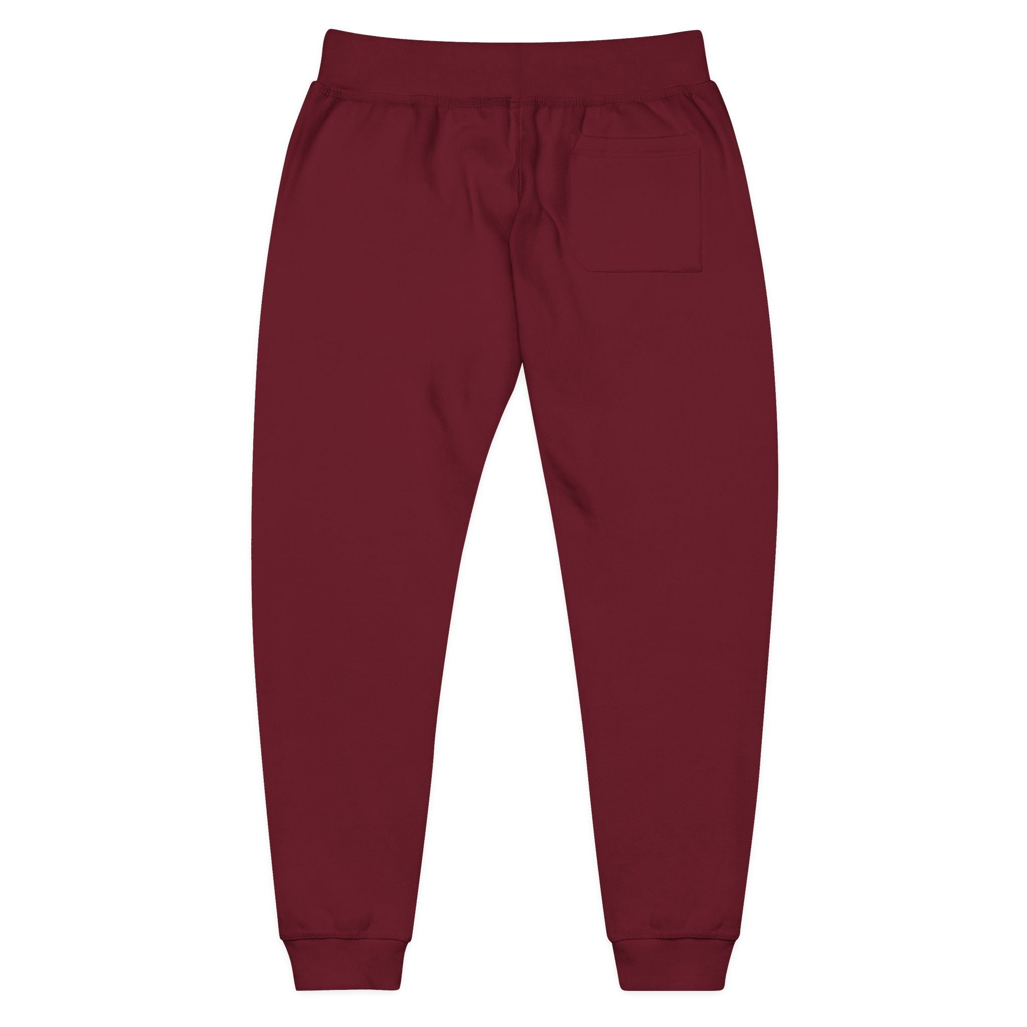Embroidered Gold Floral '2' Fleece Sweatpants — Cozy Casual Loungewear