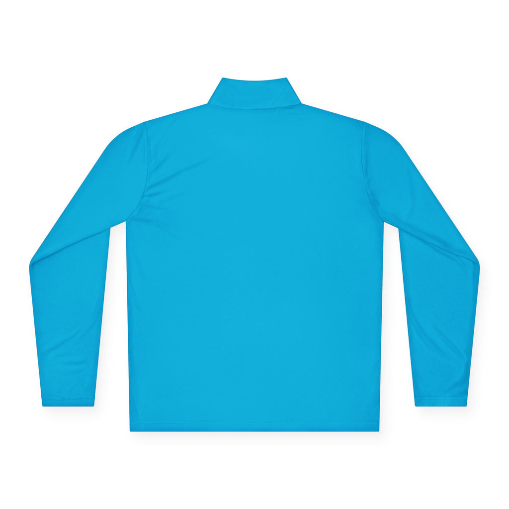 Quarter-Zip Pullover — Royal Elm Gold Logo embroidered
