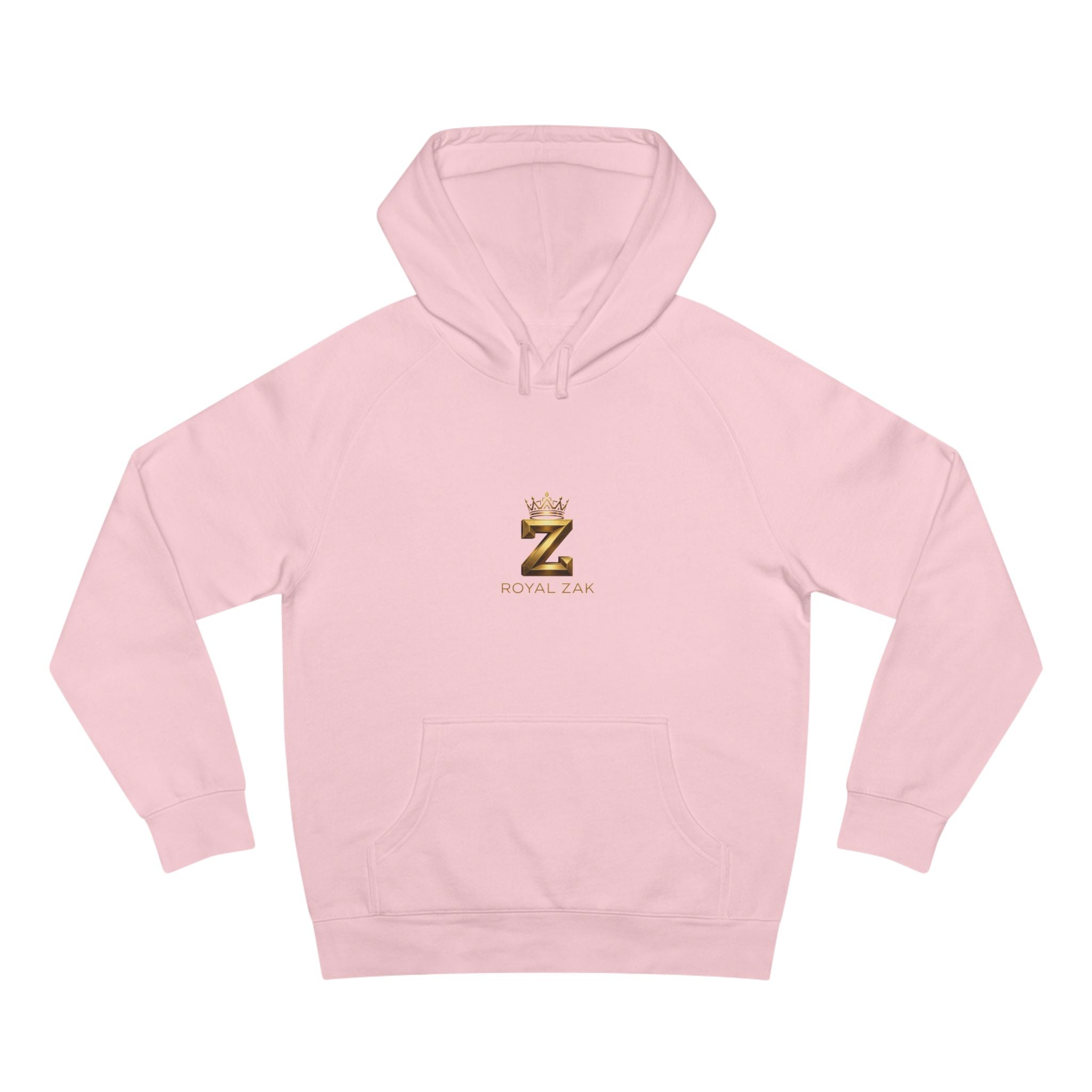 Gold Crown 'Z' Hoodie - Minimal Luxe Logo Pullover