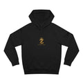 Gold Crown 'Z' Hoodie - Minimal Luxe Logo Pullover