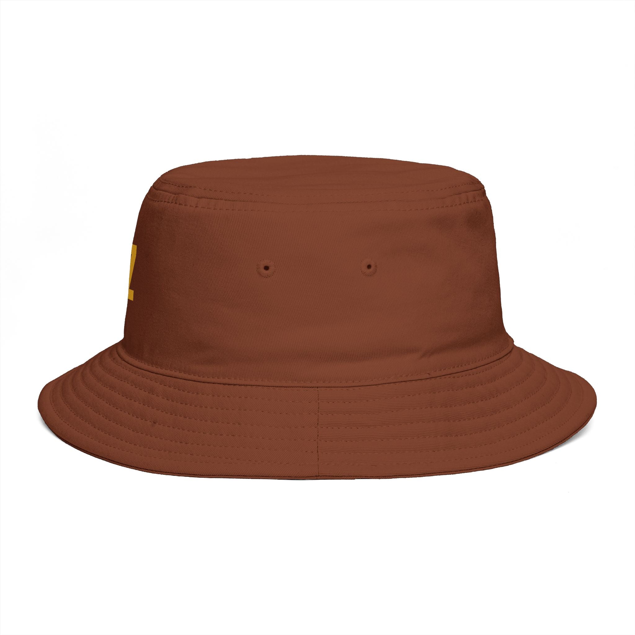 RZ Embroidered Bucket Hat — Retro Minimalist Logo Cap