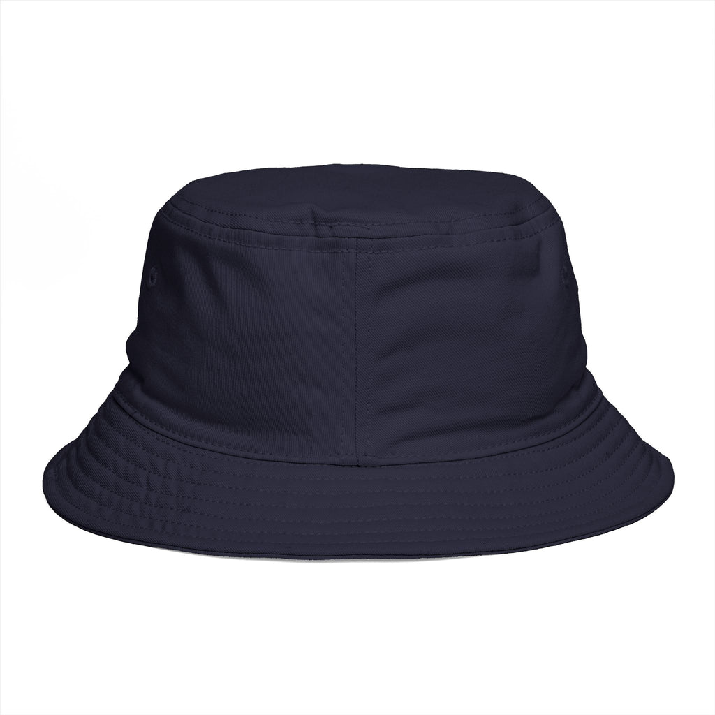 RZ Embroidered Bucket Hat — Retro Minimalist Logo Cap