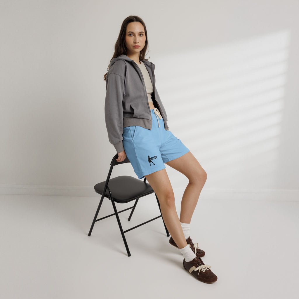 Baller Silhouette Fleece Sweat Shorts