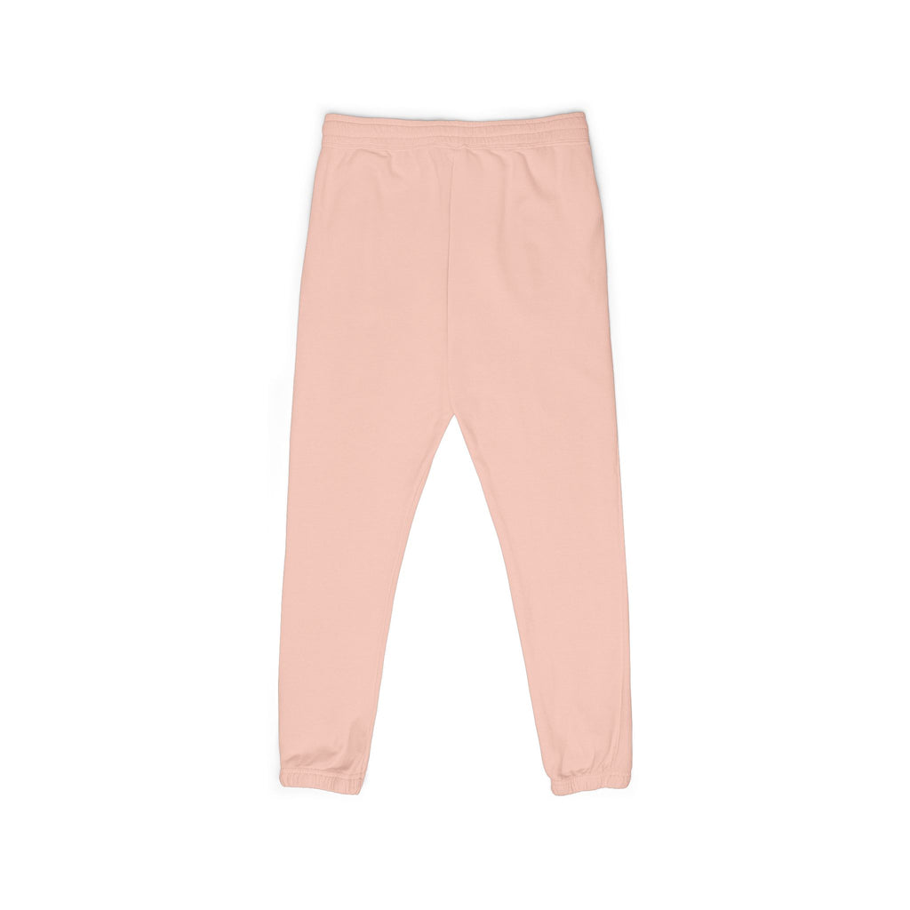 Embroidered Cozy Joggers — Small Gold Anchor Detail