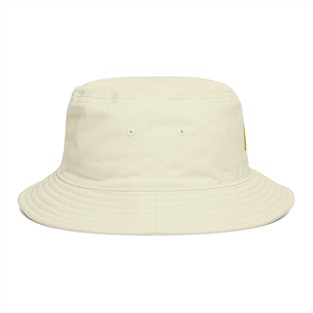 RZ Embroidered Bucket Hat — Retro Minimalist Logo Cap