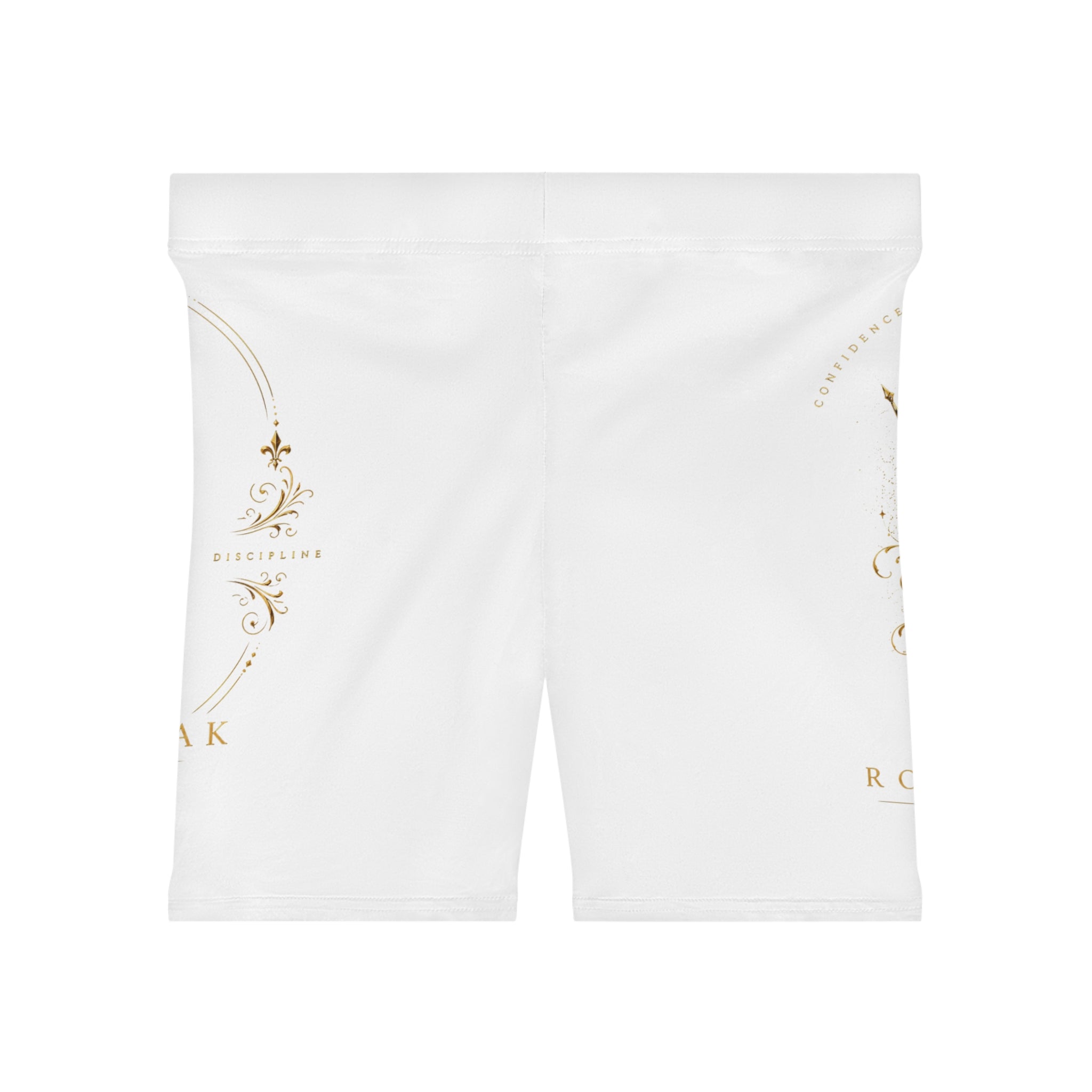 Royal Z Floral Crown Women's Biker Shorts