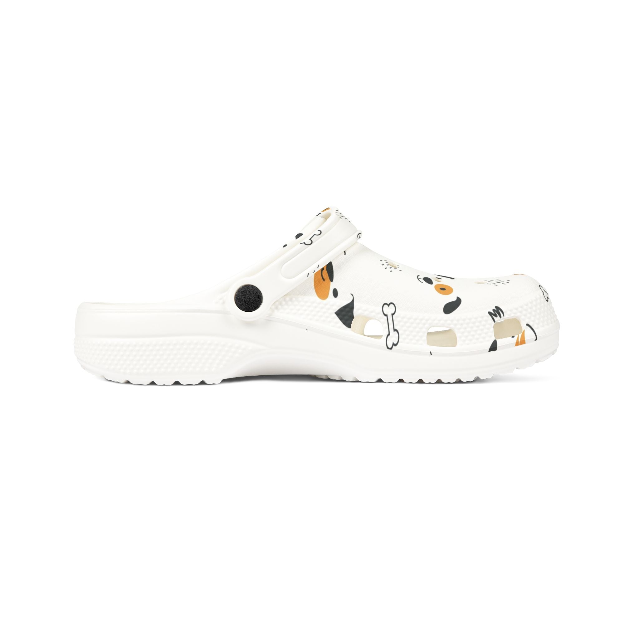 Dog Pattern EVA Clogs — Lightweight Waterproof Garden Shoes