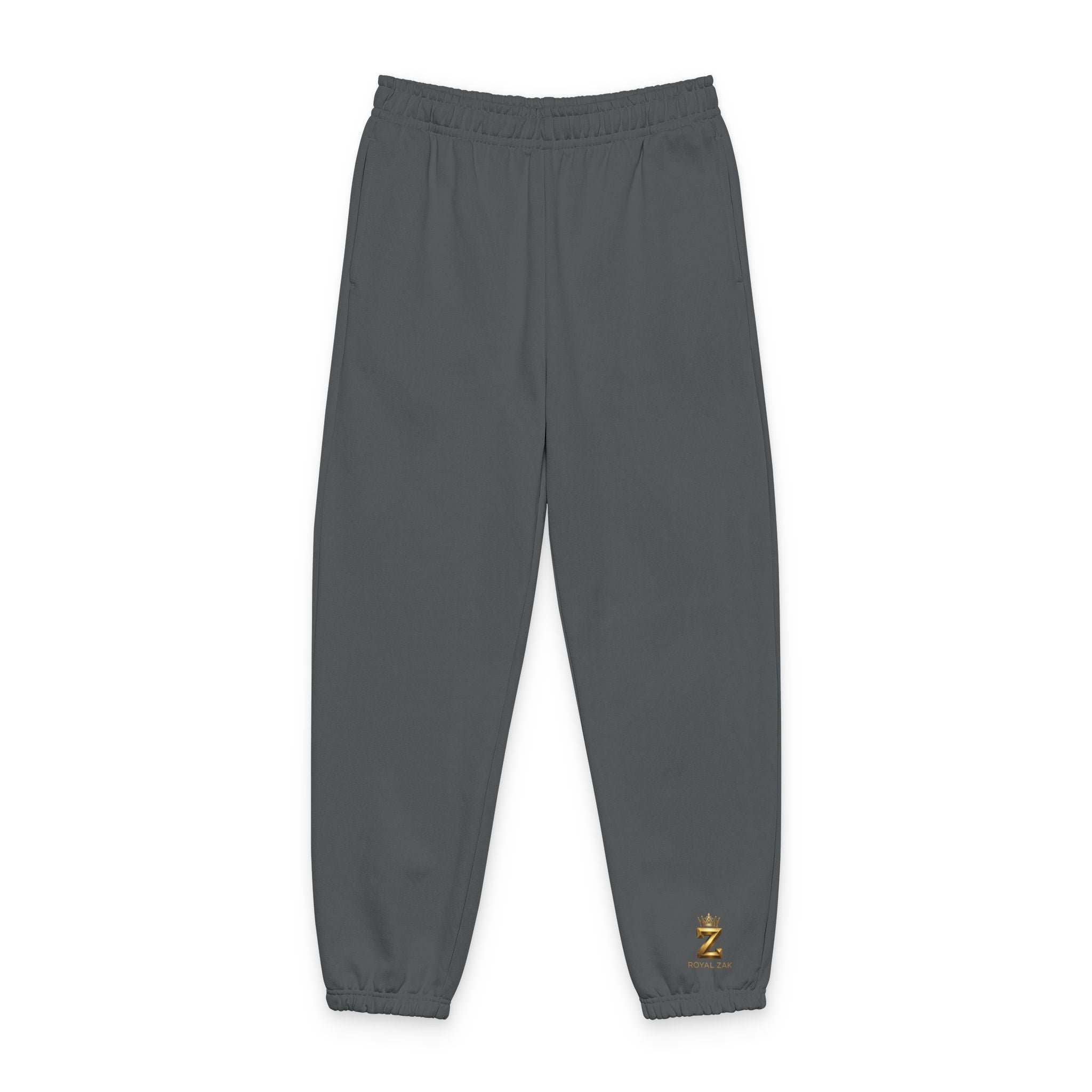 Embroidered 'Z' Cozy Sweatpants — Neutral Joggers