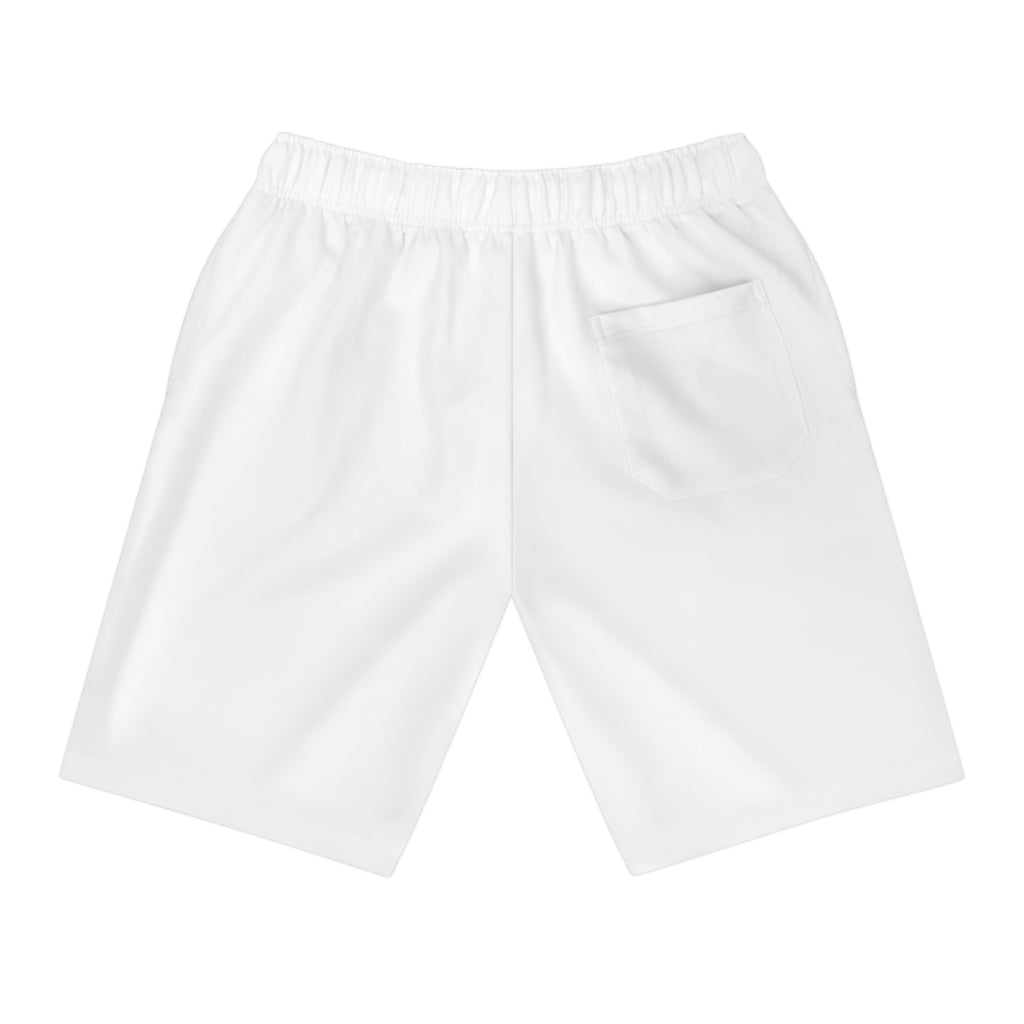 Crowned Z Athletic Shorts — Gold Lettering Sport Shorts