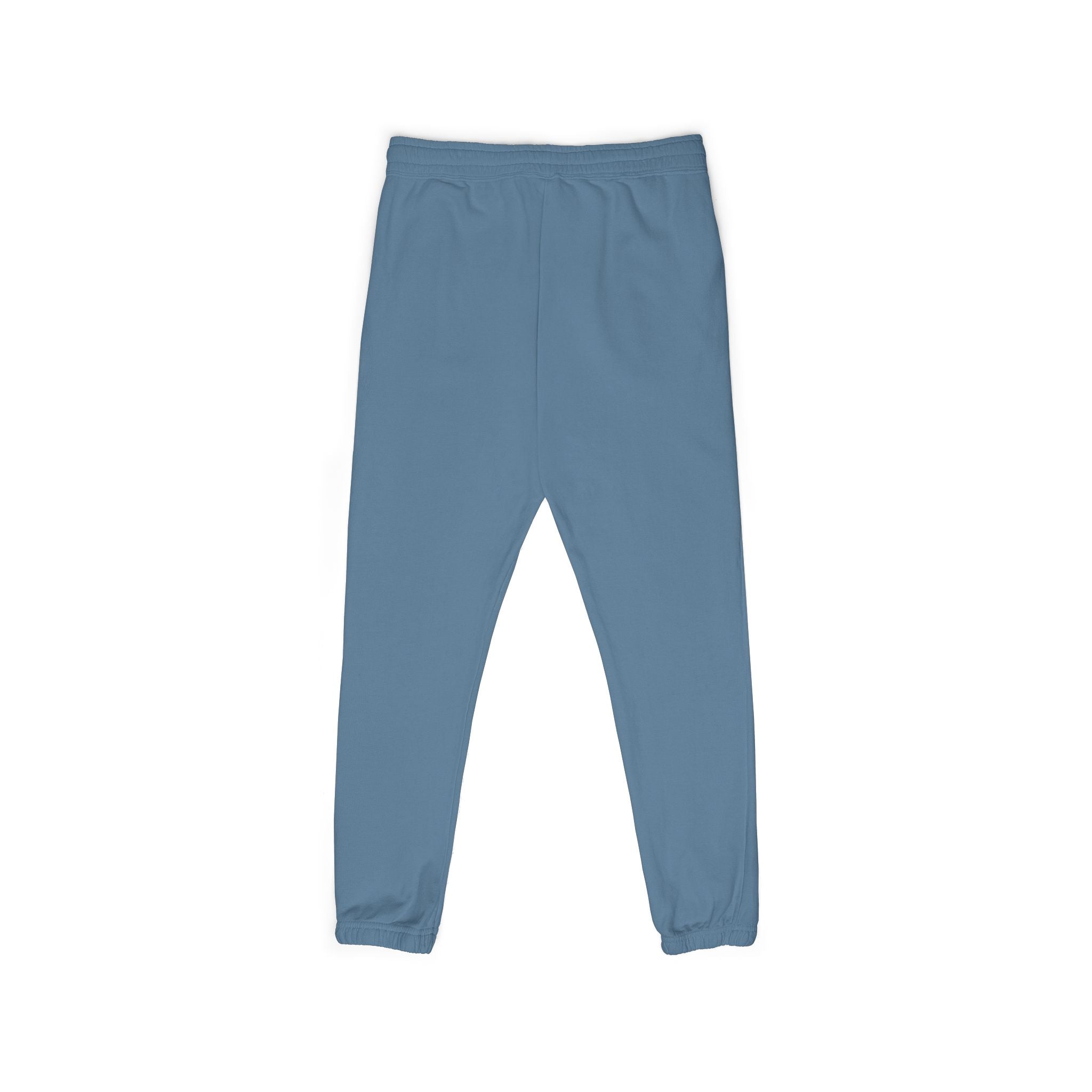 Embroidered Cozy Joggers — Small Gold Anchor Detail