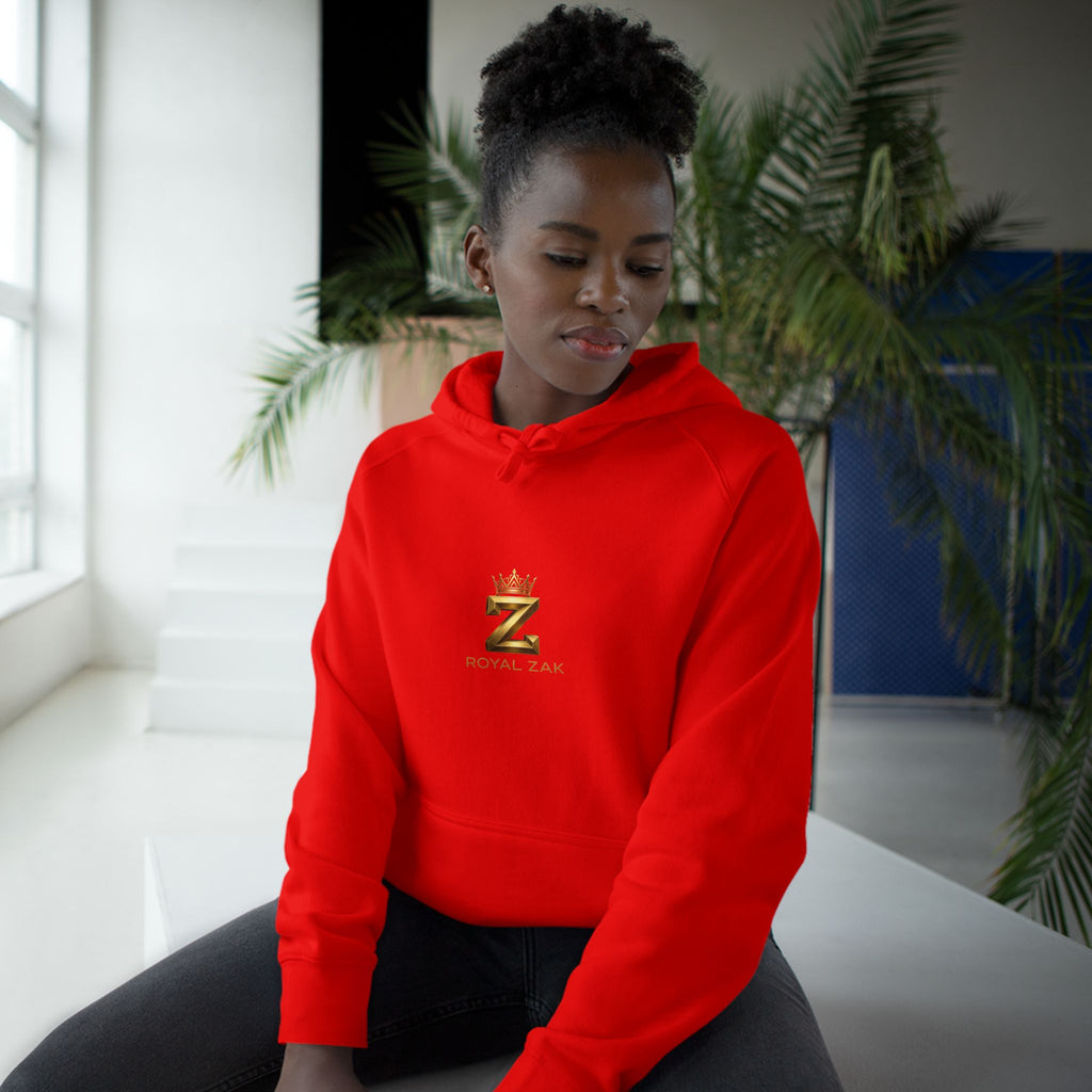 Gold Crown 'Z' Hoodie - Minimal Luxe Logo Pullover