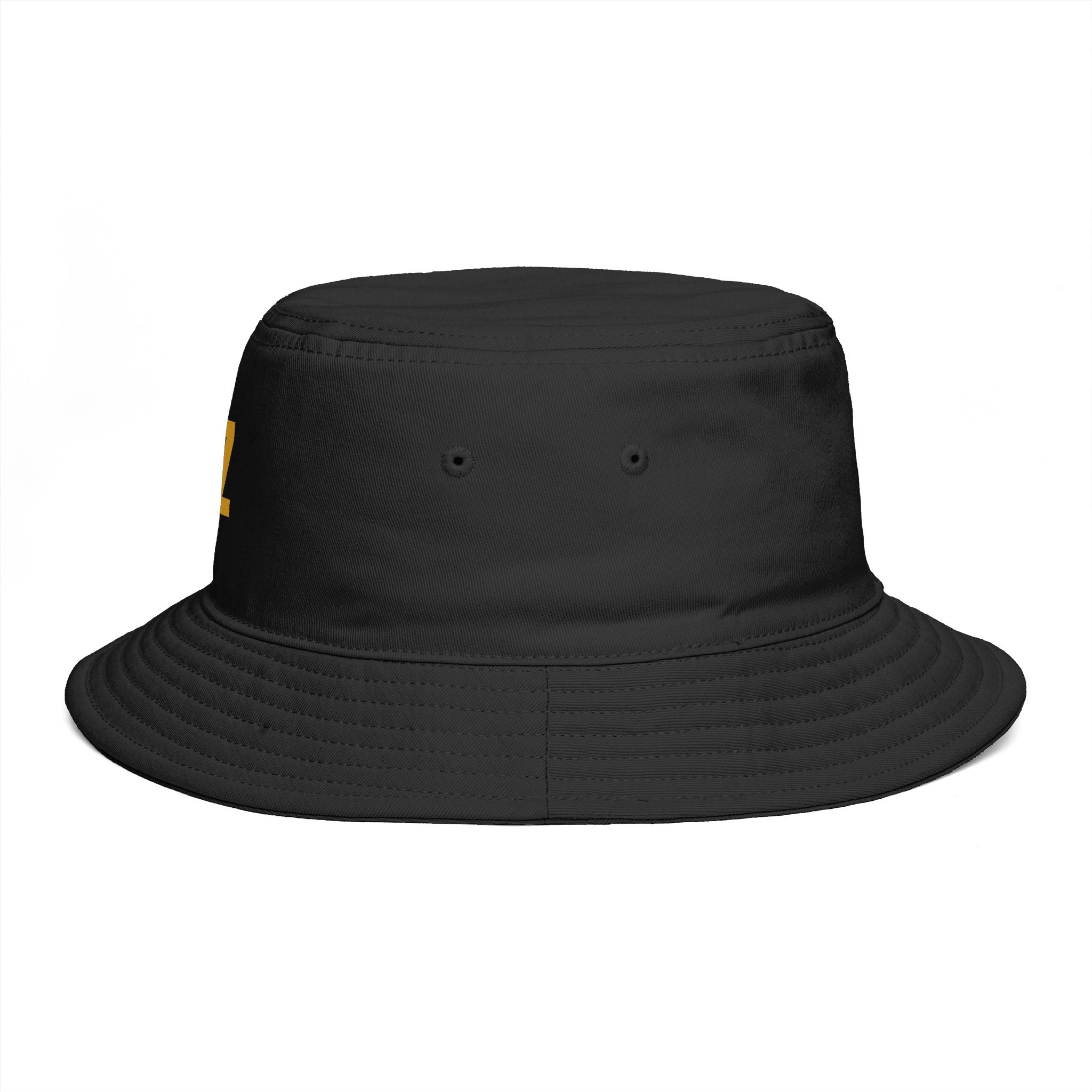RZ Embroidered Bucket Hat — Retro Minimalist Logo Cap