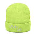 Ribbed Knit Beanie (Embroidery)