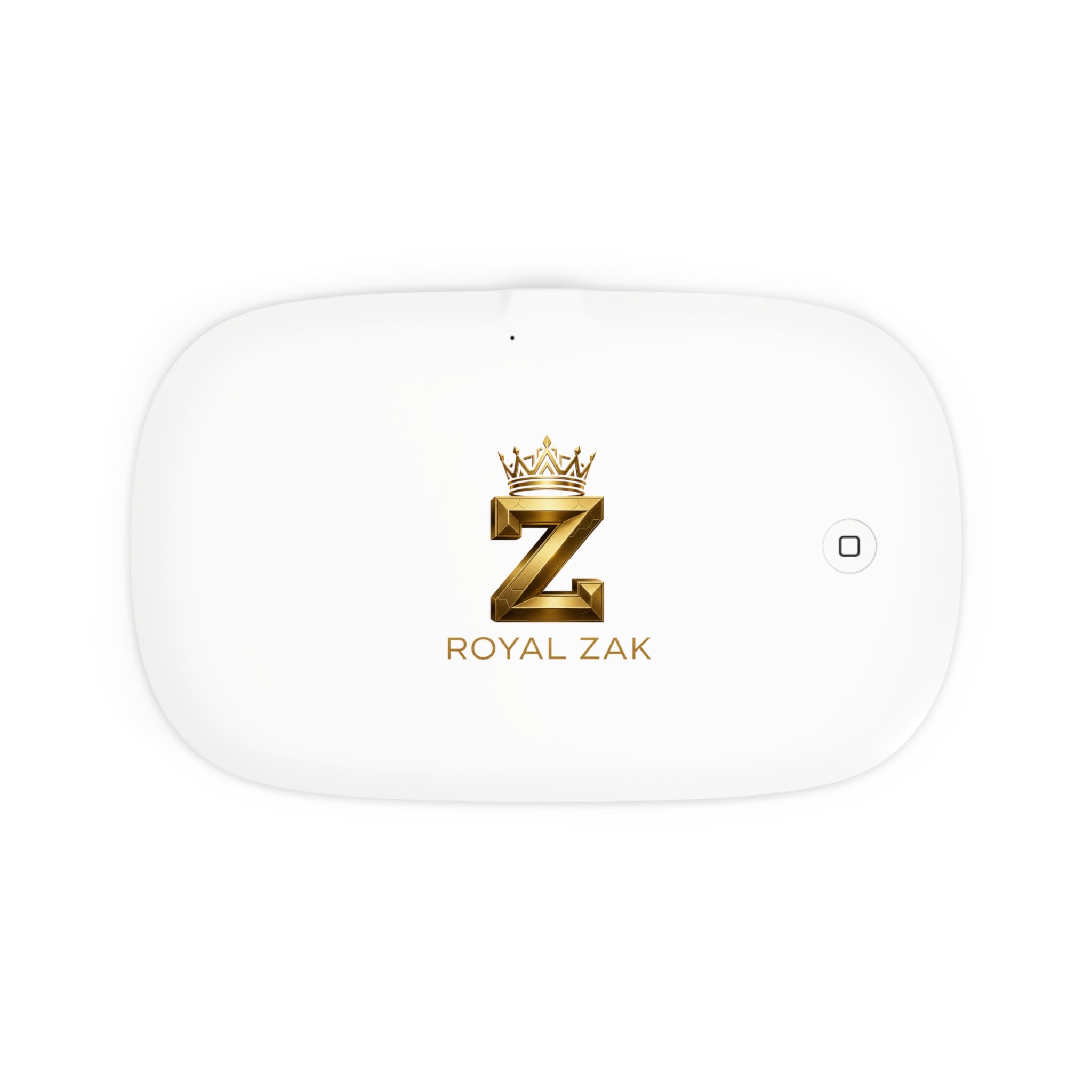 UV Sanitizer & Wireless Charging Pad — Royal Zak Gold Logo
