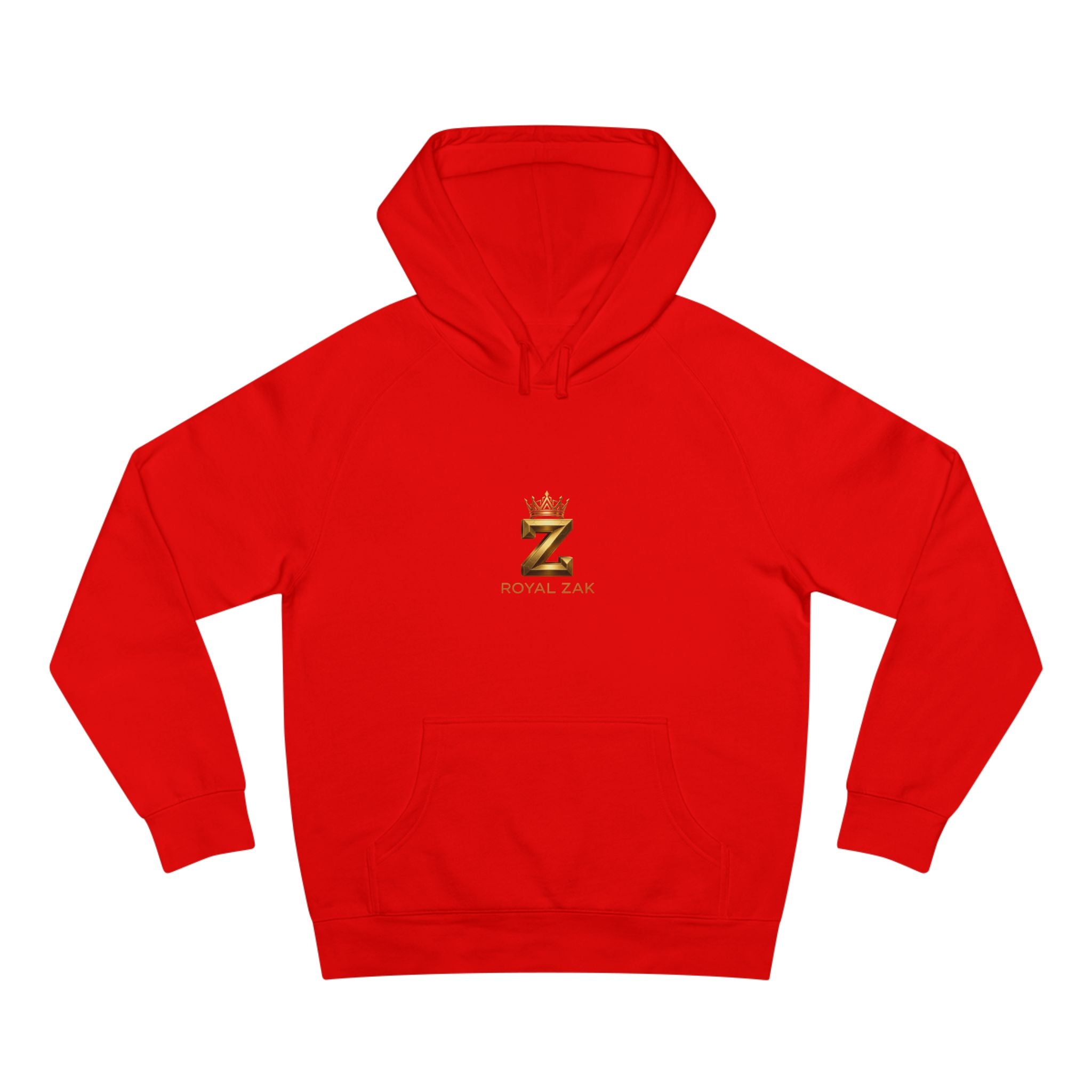 Gold Crown 'Z' Hoodie - Minimal Luxe Logo Pullover
