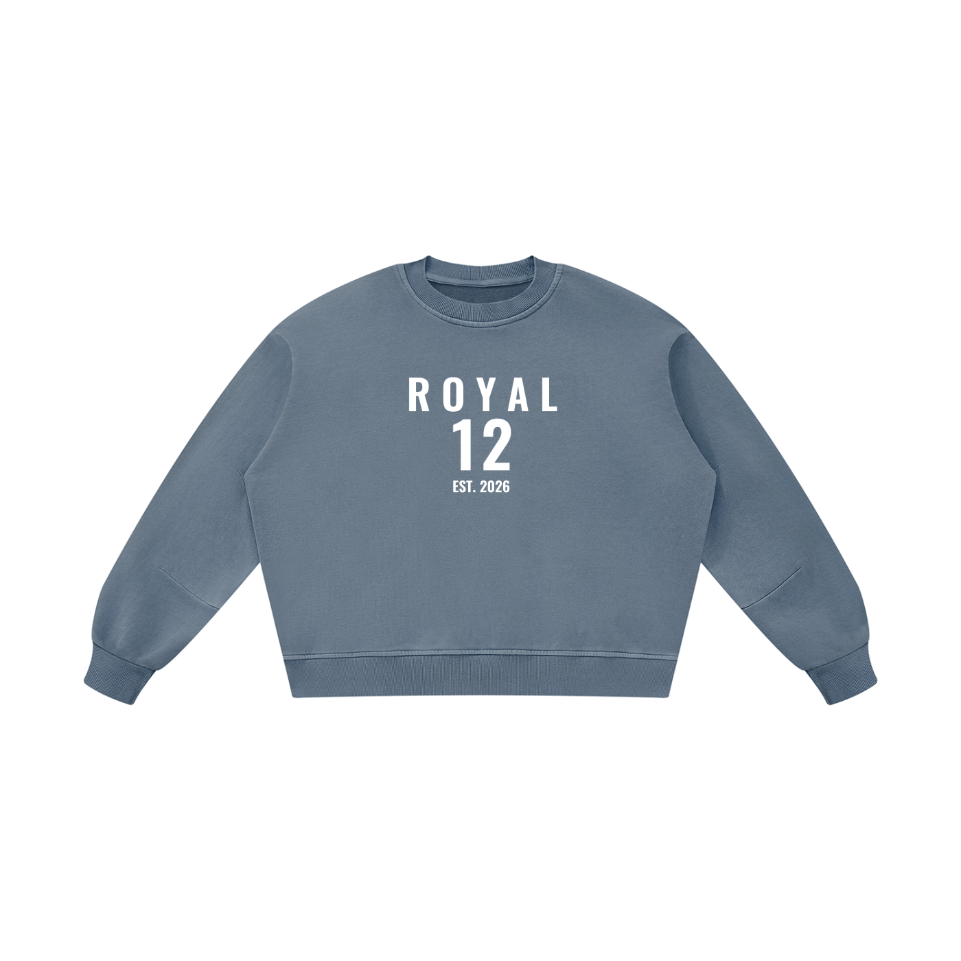Unisex Boxy Vintage Washed Sweatshirt