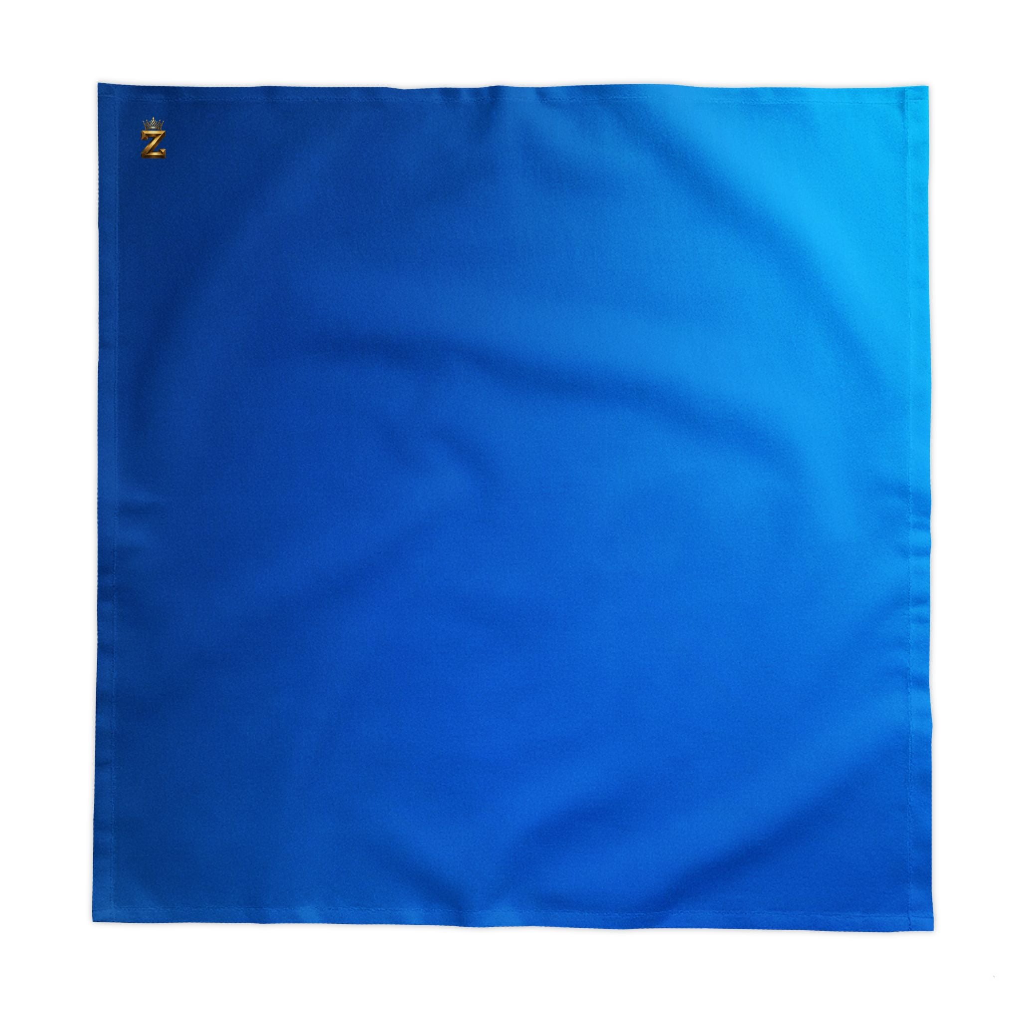 Blue Solid Tablecloth — Modern Minimalist Dining Linen