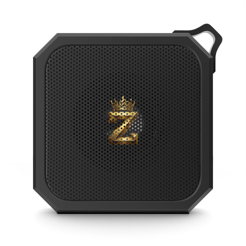 Blackwater Outdoor Bluetooth Speaker — Rugged Waterproof Portable Speaker with Gold 'Z' Crown Logo