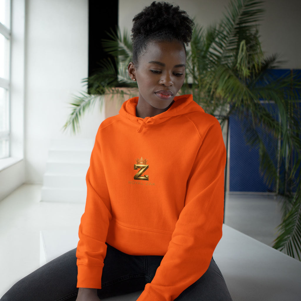 Gold Crown 'Z' Hoodie - Minimal Luxe Logo Pullover