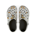 Dog Pattern EVA Clogs — Lightweight Waterproof Garden Shoes