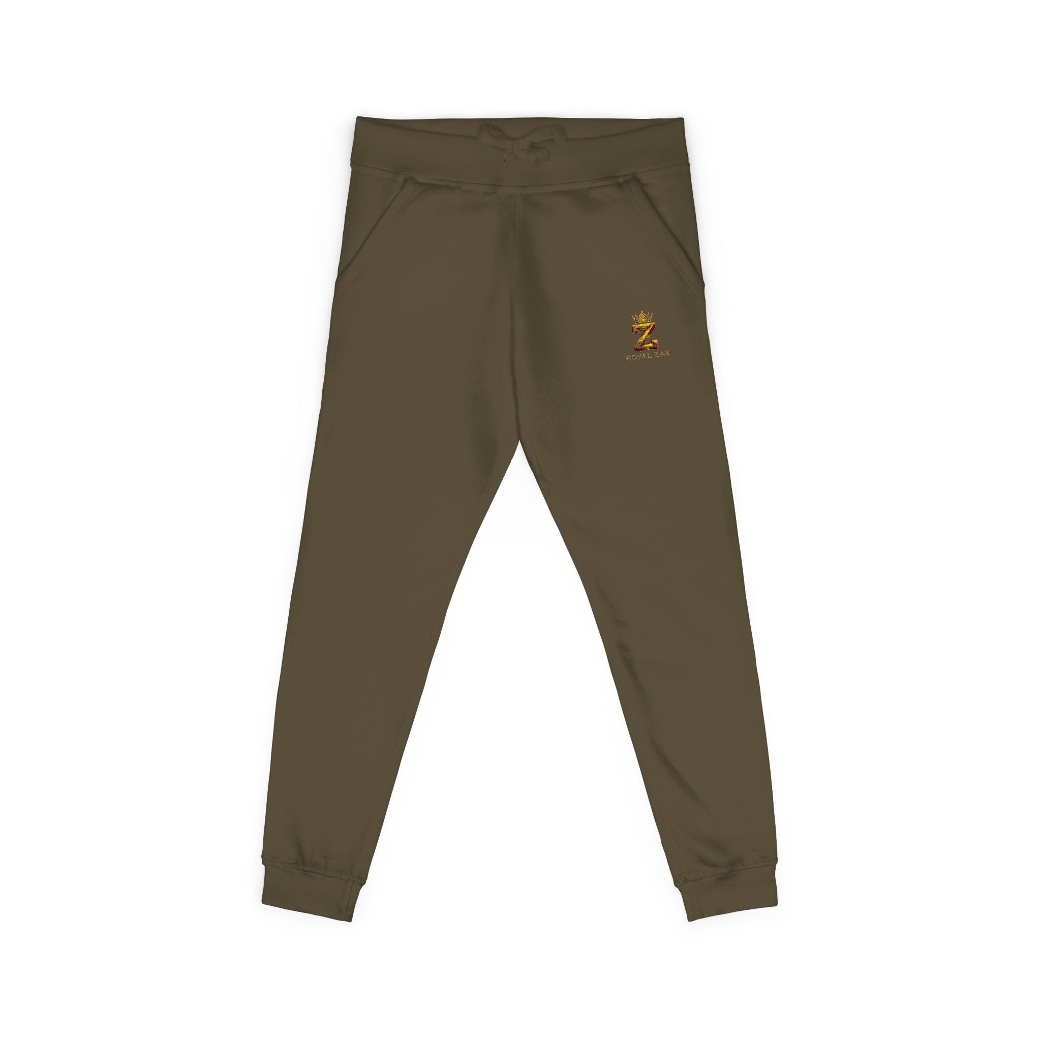 Embroidered Cozy Sweatpants — Small Golden Bee Accent