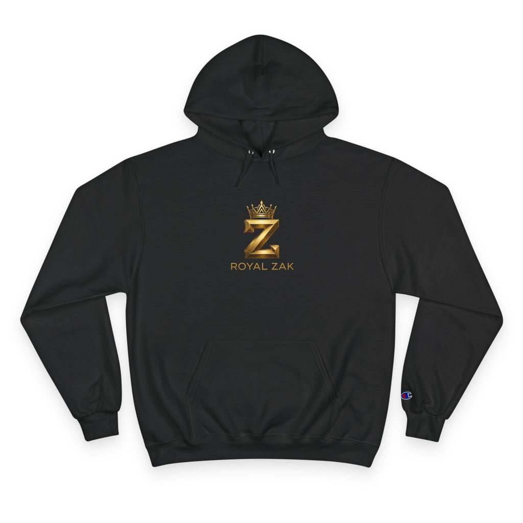 Royal Zak Gold Crown Hoodie — Premium Embroidered Streetwear