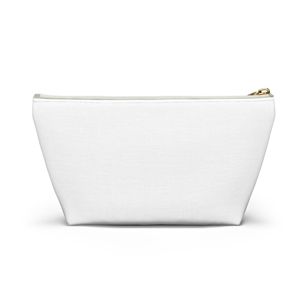 Gold Crown 'Z' Accessory Pouch – Personalized Monogram Makeup Bag