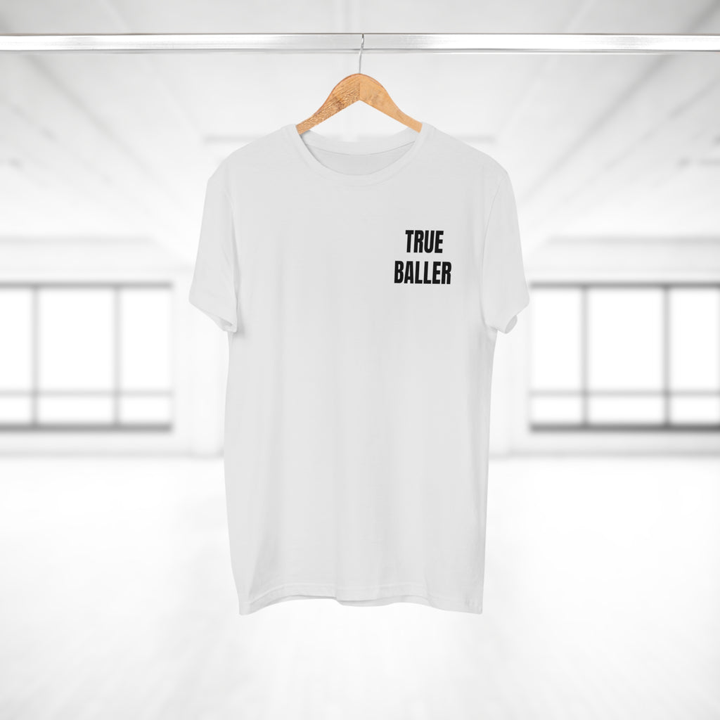 True Baller T-Shirt — Men's Soccer Graphic Tee | Premium Streetwear