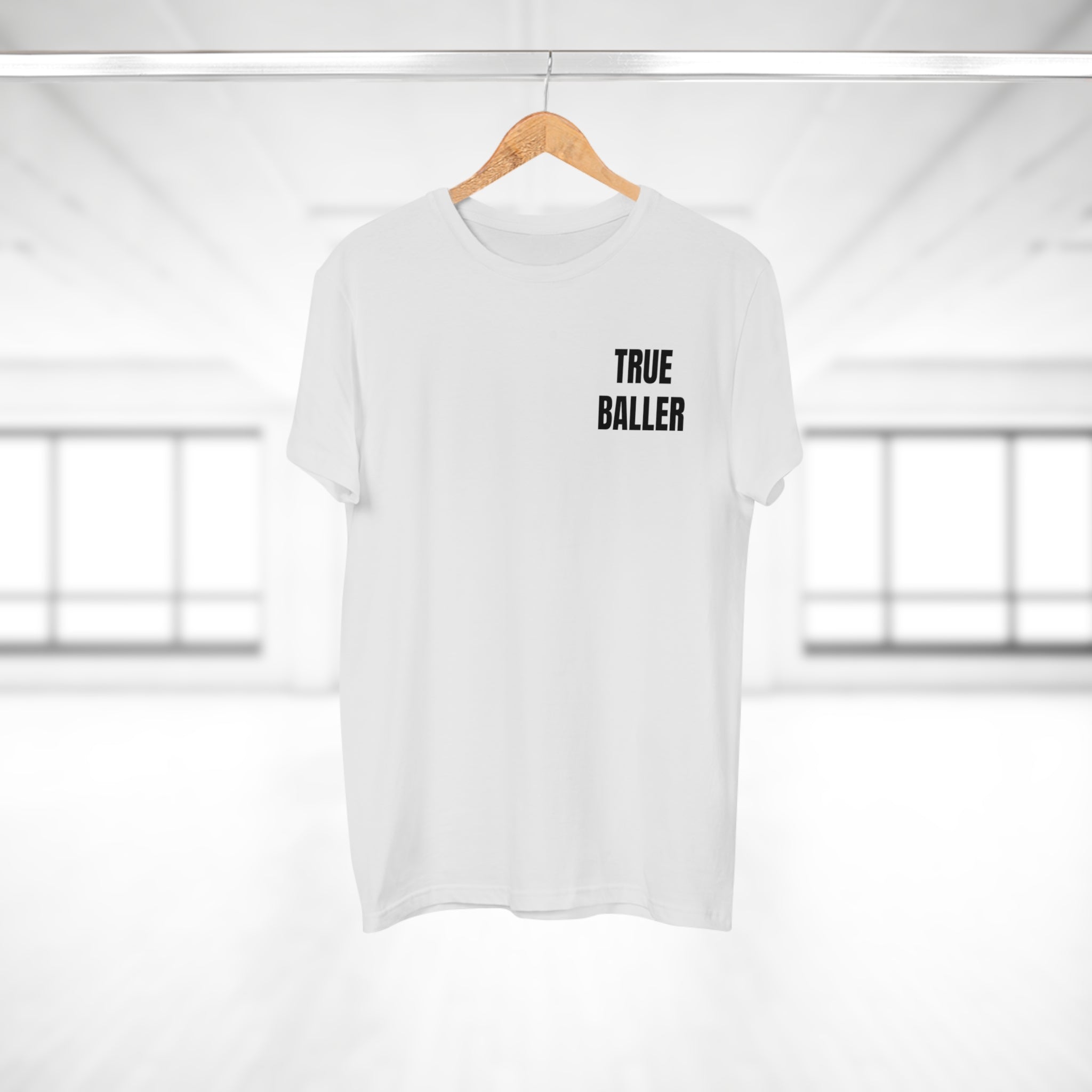 True Baller T-Shirt — Men's Soccer Graphic Tee | Premium Streetwear