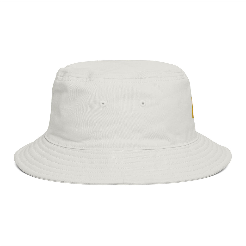 RZ Embroidered Bucket Hat — Retro Minimalist Logo Cap