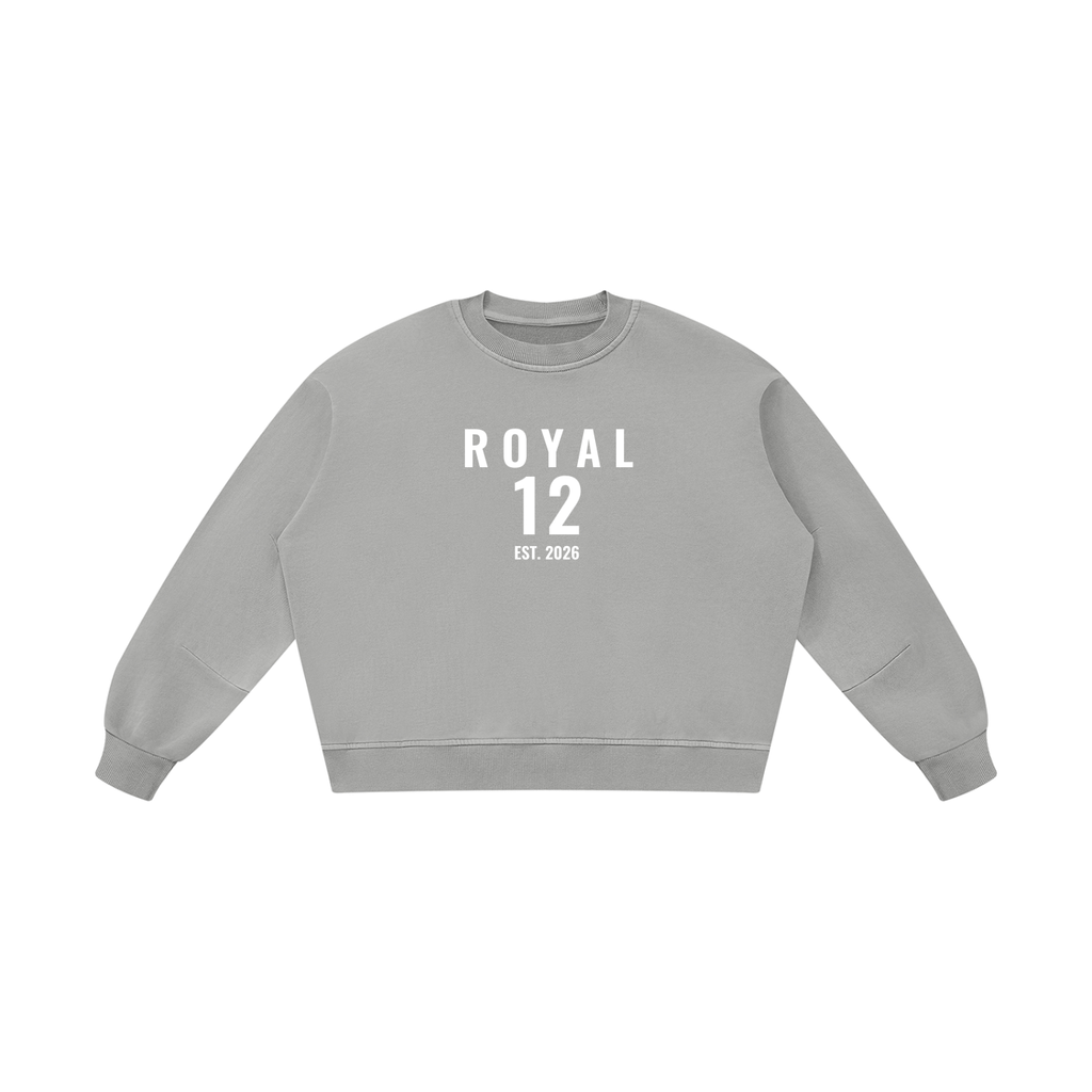Unisex Boxy Vintage Washed Sweatshirt