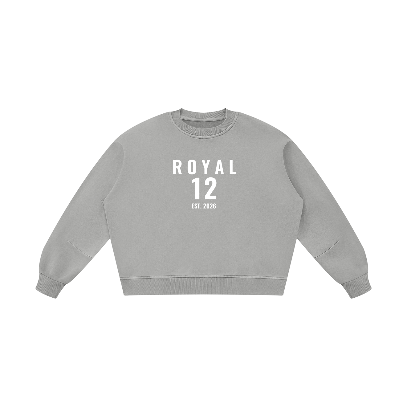 Unisex Boxy Vintage Washed Sweatshirt