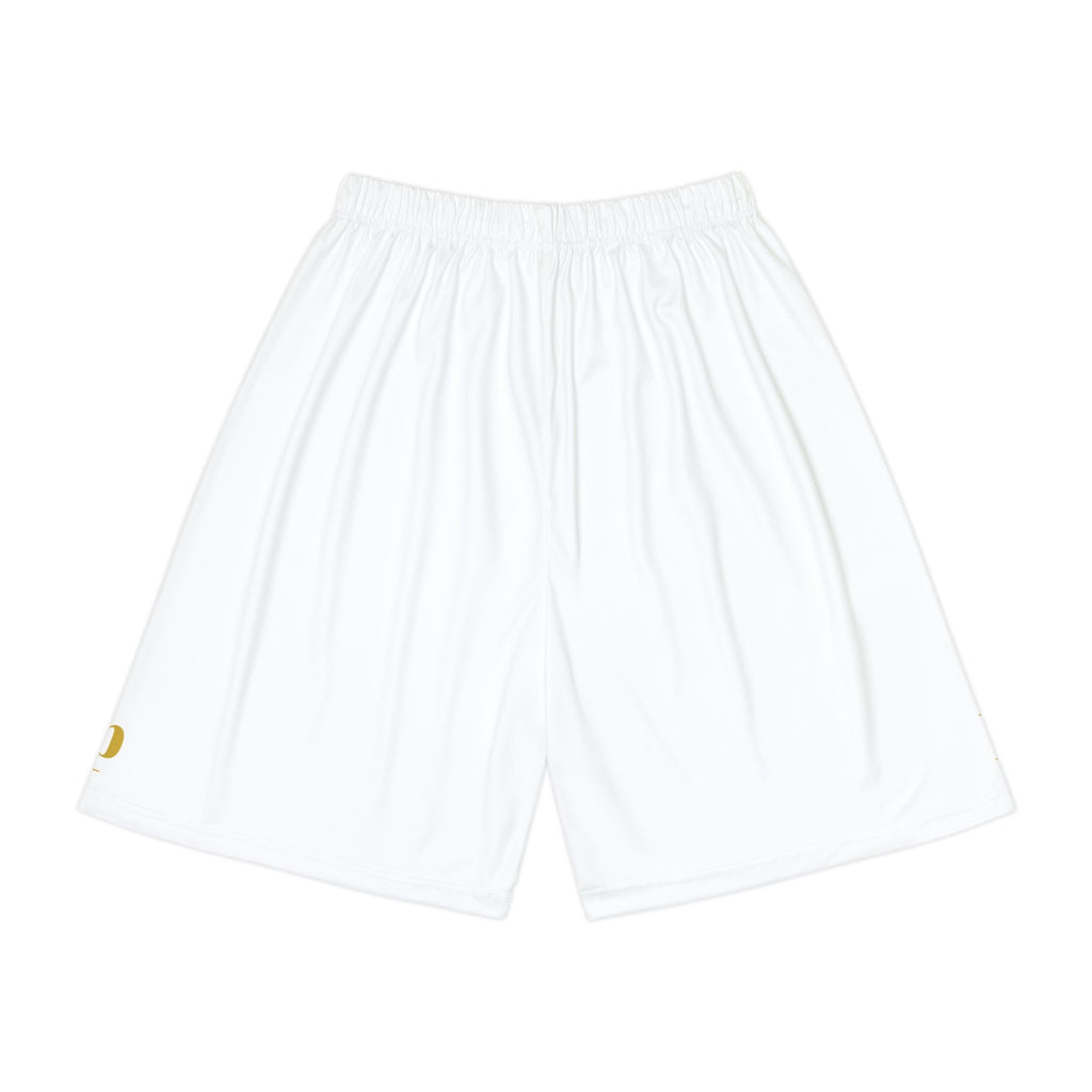 Athletic Shorts — "Be The Best For The Top" Gold Logo Performance Shorts