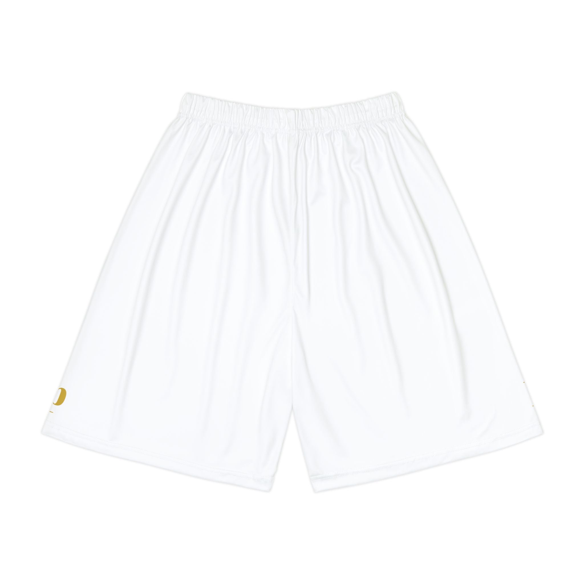 Athletic Shorts — "Be The Best For The Top" Gold Logo Performance Shorts