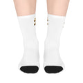 Reindeer Antler Mid-Length Socks — Cute Holiday Christmas Socks