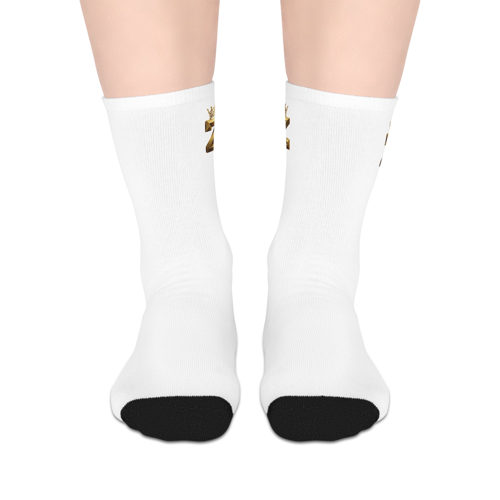Reindeer Antler Mid-Length Socks — Cute Holiday Christmas Socks