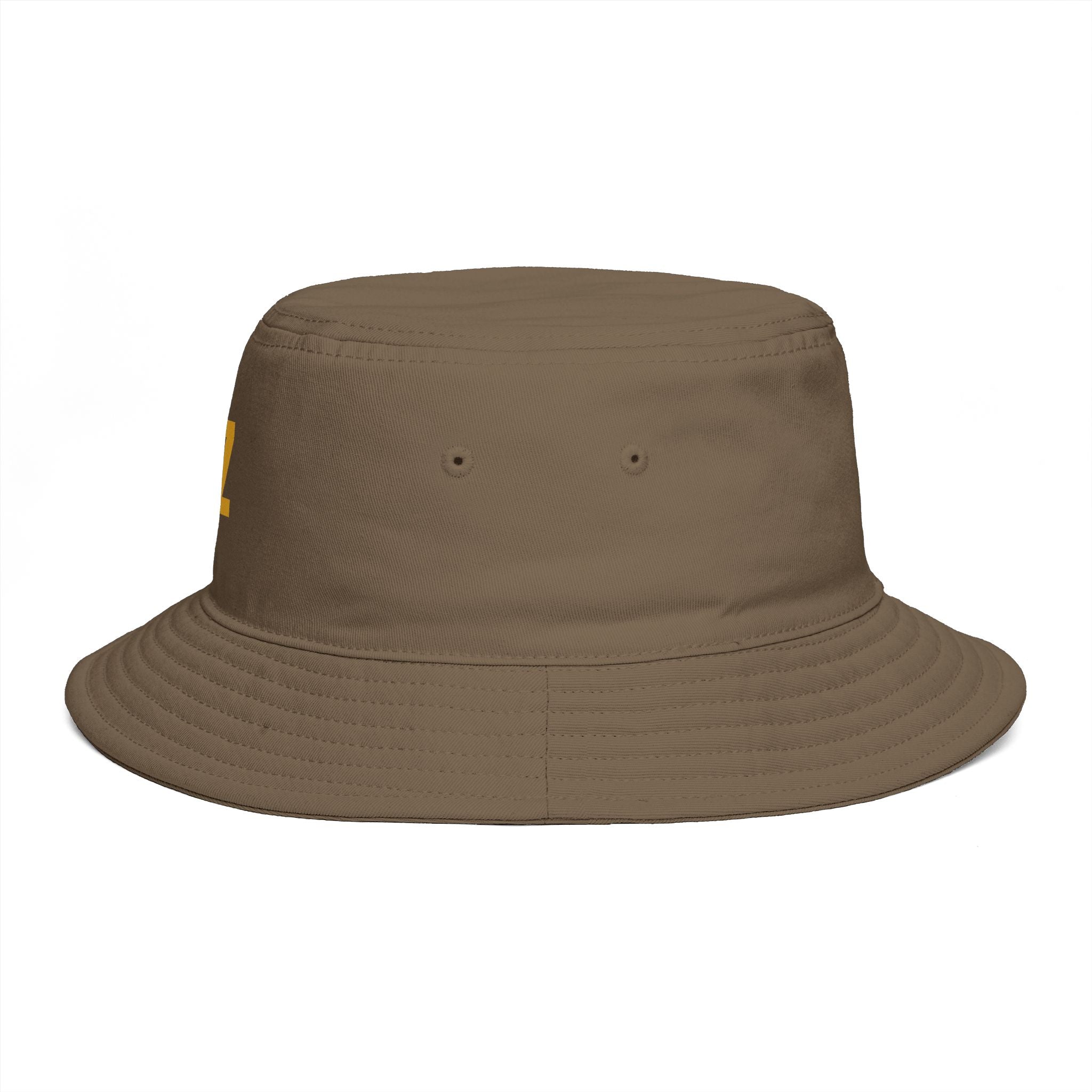 RZ Embroidered Bucket Hat — Retro Minimalist Logo Cap