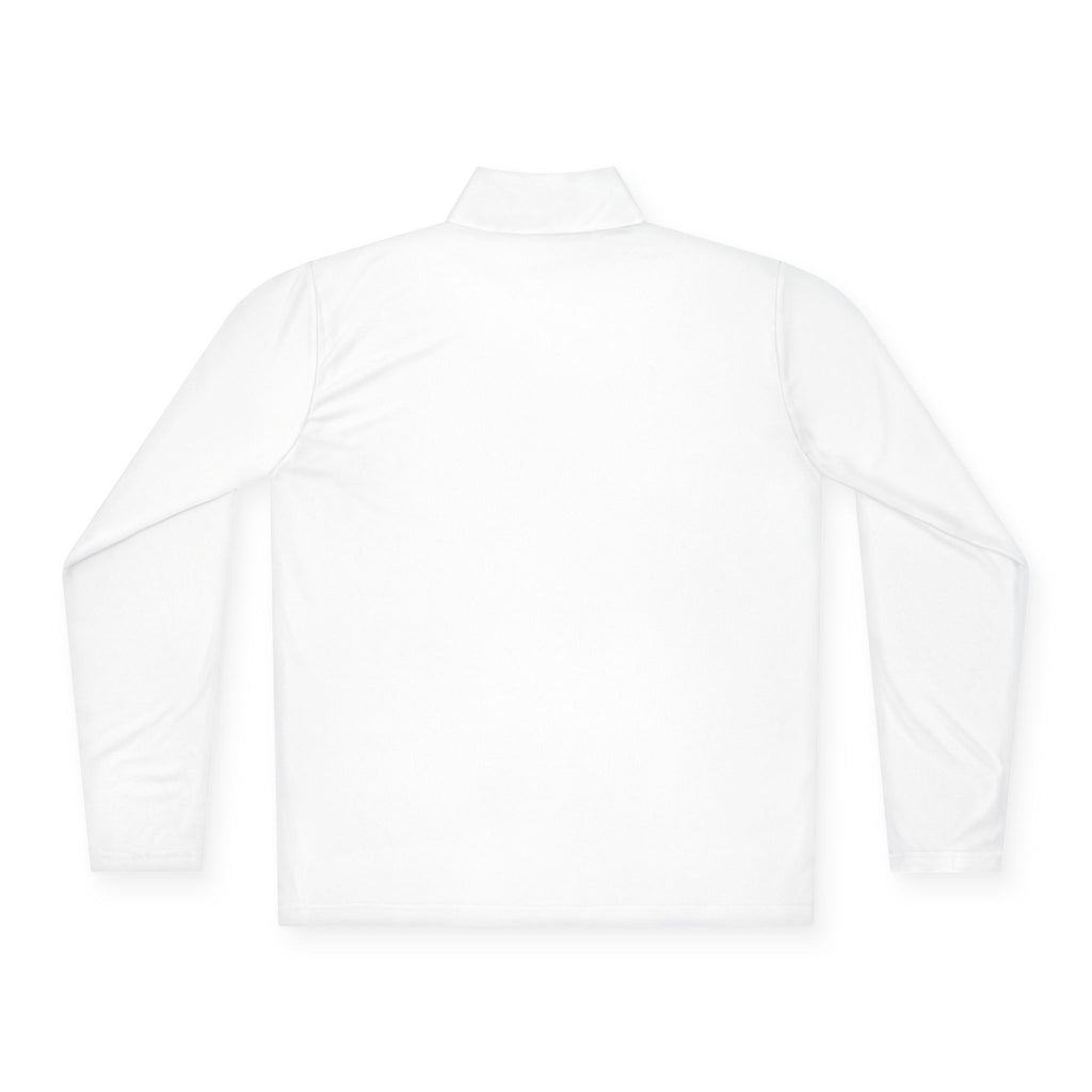 Quarter-Zip Pullover — Royal Elm Gold Logo embroidered
