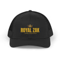 Trucker Hat — "Royal Zak" Gold Crown Logo Mesh Cap