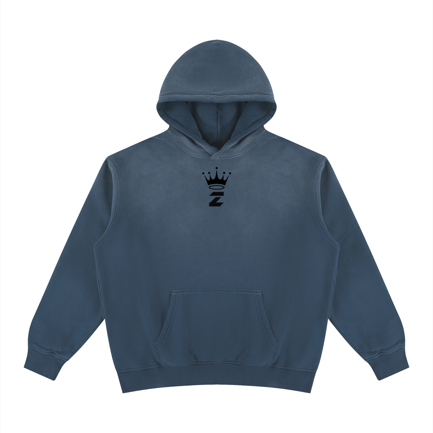 Unisex Vintage Wash Fleece Hoodie